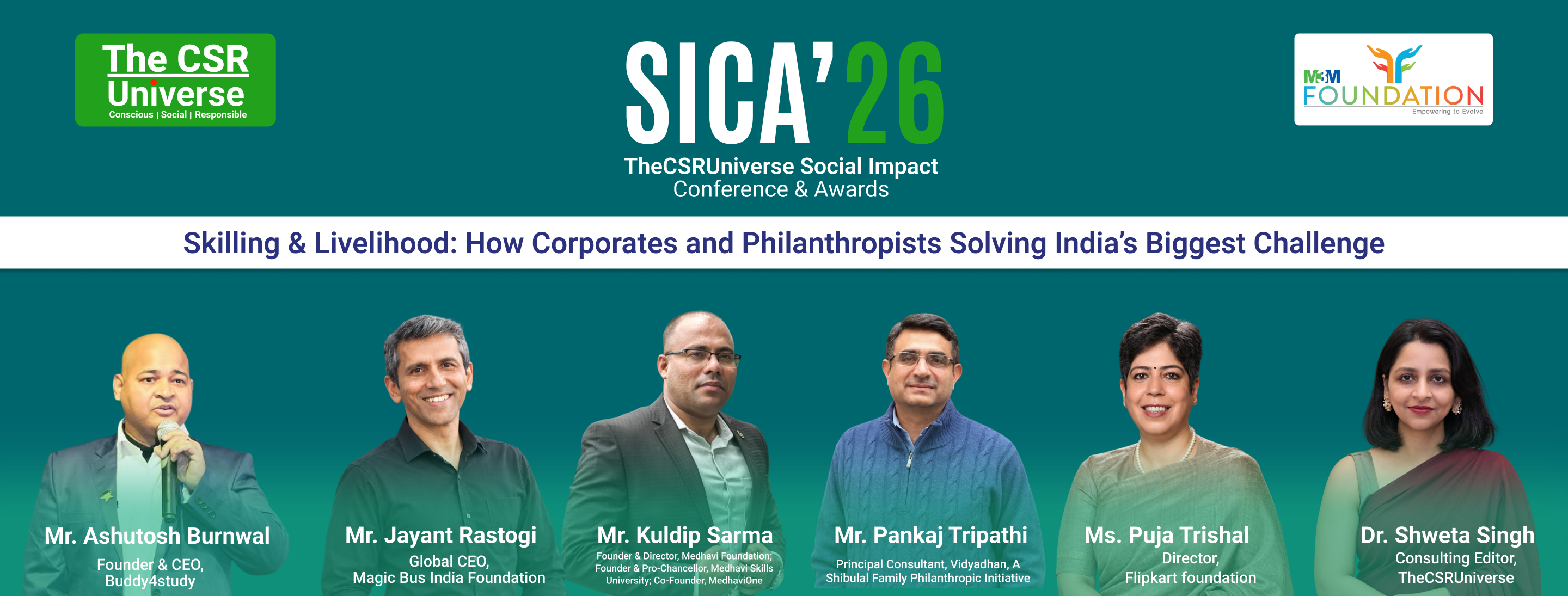 SICA 2026 – Social Impact Conference & Awards banner