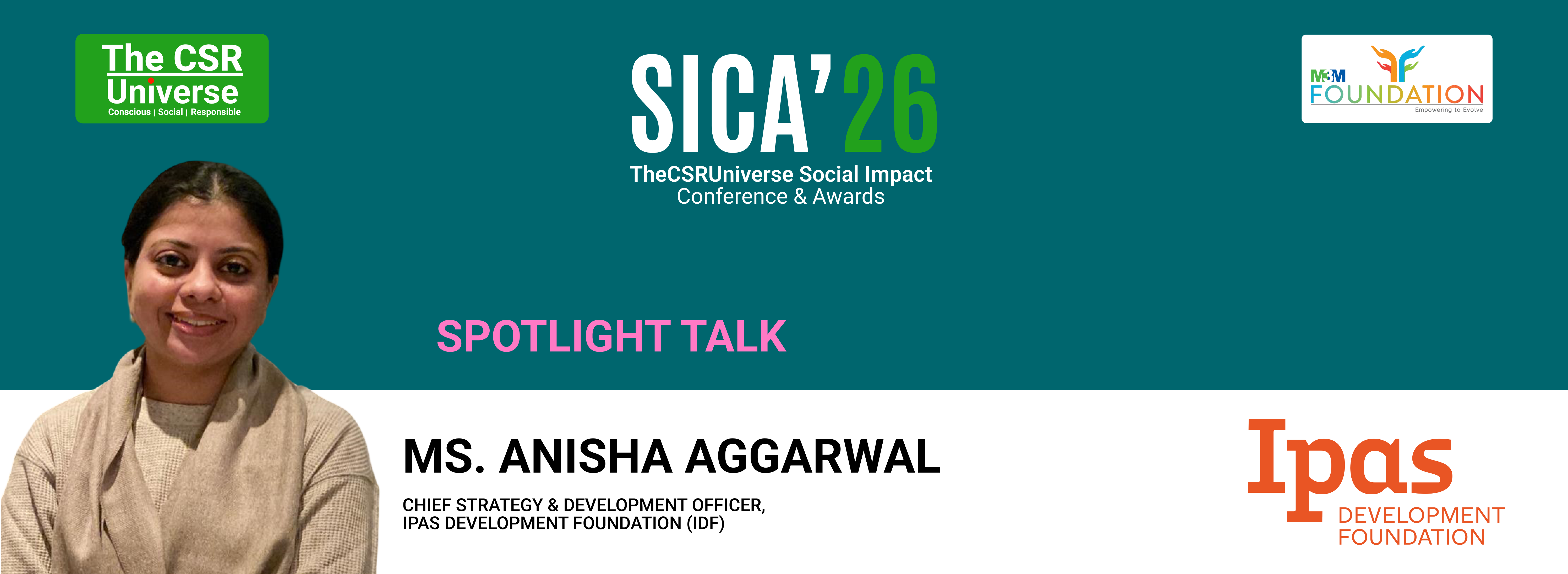 SICA 2026 – Social Impact Conference & Awards banner