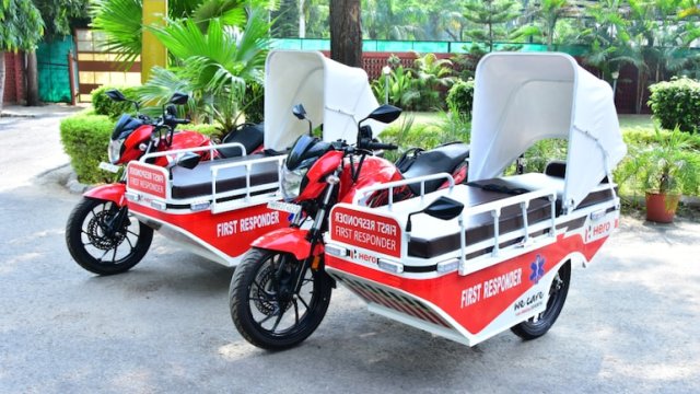 Hero Motocorp donates 4 First Responder Vehicles to health authorities in Mizoram