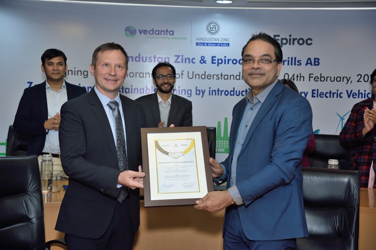 Hindustan Zinc leads the way for reducing Carbon Emission in underground mining