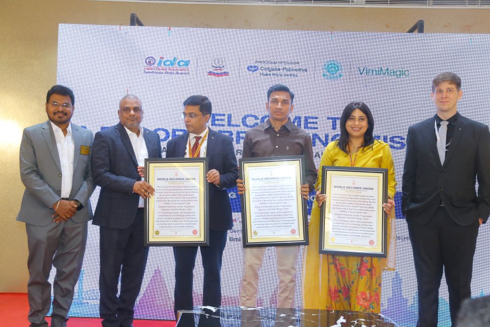Colgate India Screens Over 3 Lakh Students in 10-Day Oral Health Drive