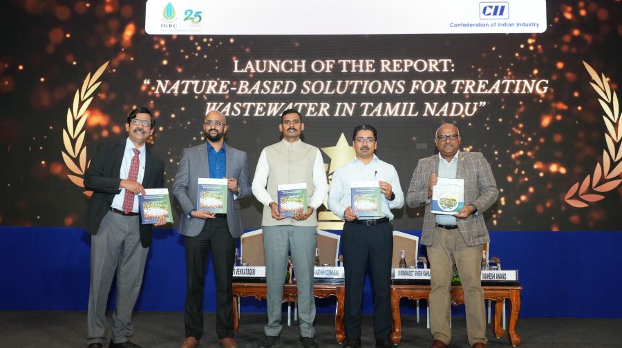 CII-IGBC Launches Report on Nature-Based Wastewater Solutions in Tamil Nadu
