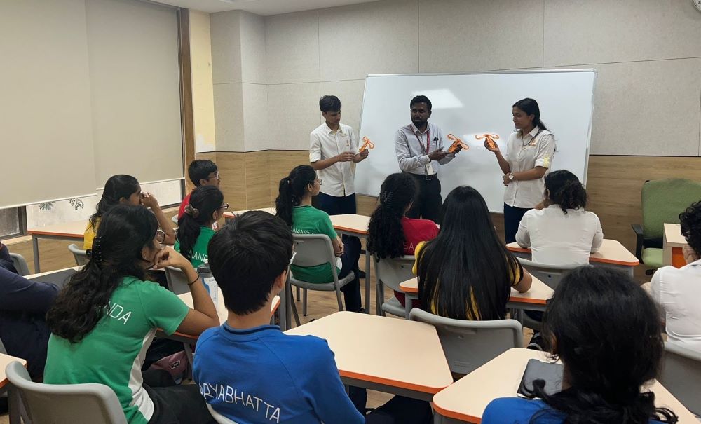 Aditya Birla World Academy and Ujaas collaborate to promote menstrual hygiene and awareness in rural India