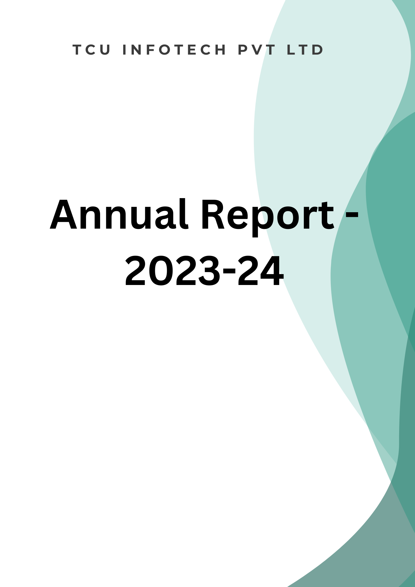 Cover of Annual Report: 2023-24