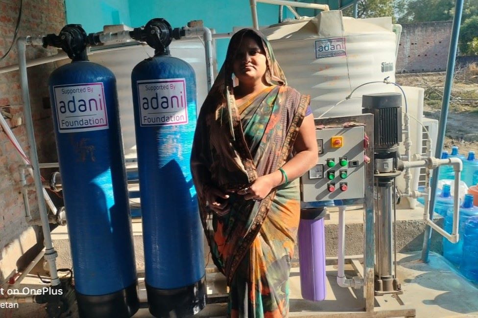 Adani Foundation At ACC Tikaria Empowers Rural Women Through Sustainable RO Plant Initiative