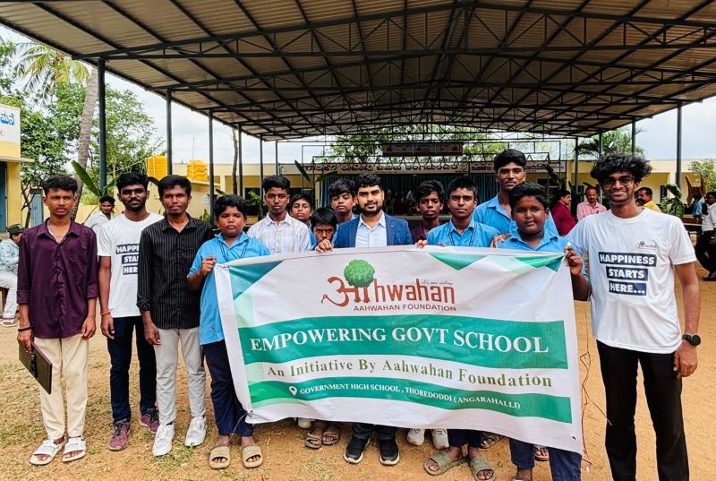 Dr. C.N. Manjunath Inaugurates Aahwahan Foundation's Model School in Karnataka