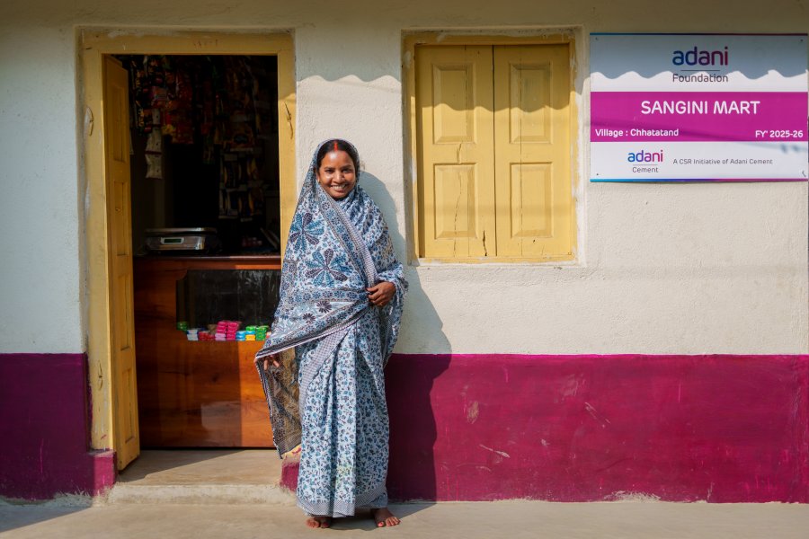 Adani Foundation’s Sangini Mart Initiative Supports Rural Woman Entrepreneur in Jharkhand