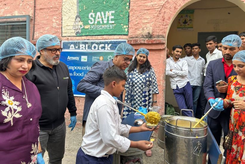 Amway India Joins Hands With Akshaya Patra Foundation To Provide Meals To School Children 