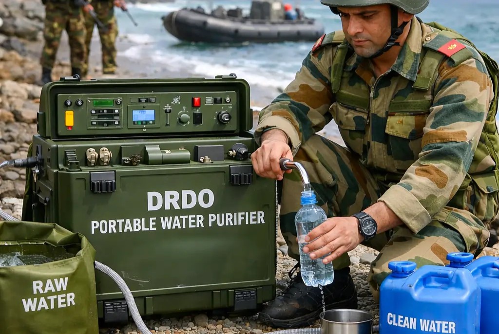 DRDO Develops Portable SWaDeS System to Provide Drinking Water for Soldiers in Remote Areas