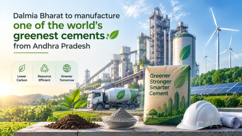 Dalmia Bharat Begins Construction of ₹3,100-Crore Green Cement Plant in Andhra Pradesh
