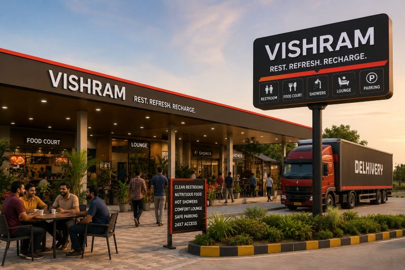 Delhivery Launches ‘Vishram’ Network with Over 1,000 Rest Stops for Delivery Workers Across India