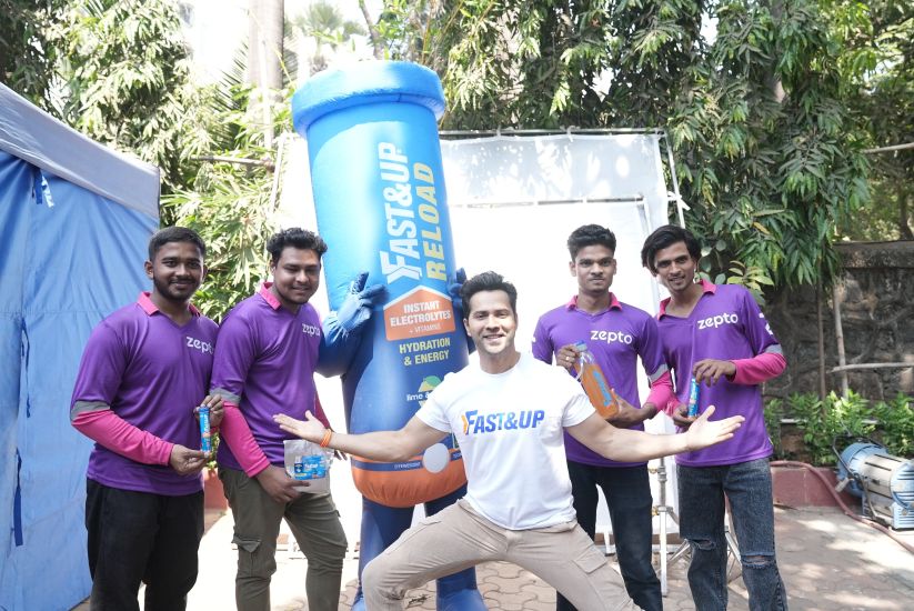 Zepto Partners With Fast&Up And Actor Varun Dhawan To Support Over 1 Lakh Delivery Partners This Summer