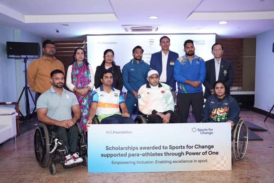 HCLFoundation Expands Support for Para-Athletes with Equipment Grants and Scholarships