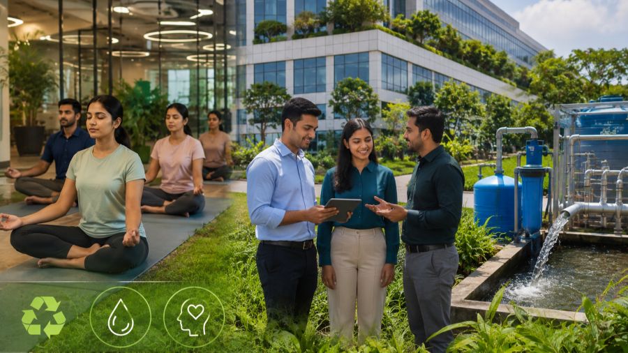 HCLTech Reports Progress on Emissions, Water and Employee Wellbeing