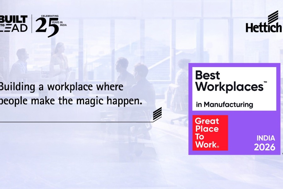Hettich India Named Among Top 50 Best Workplaces in Manufacturing 2026