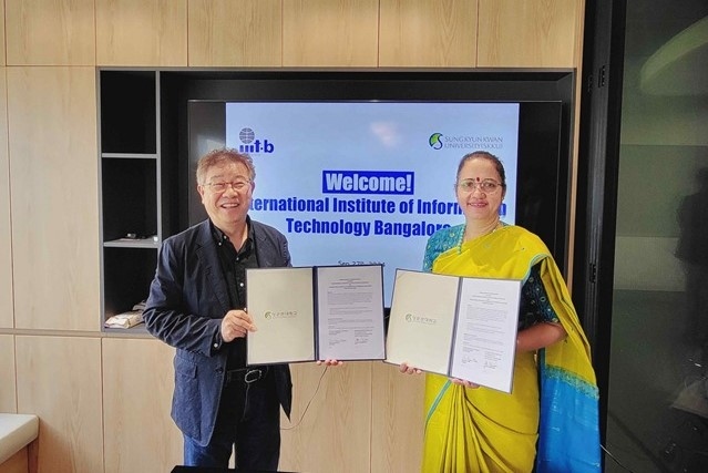 IIIT-B, Sungkyunkwan University Sign MoU To Strengthen Startup Support Between Universities In India & South Korea