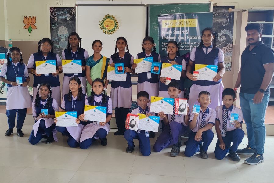 Zebronics Reaches Out To 10K Students Across Tamil Nadu Through Zeb-Tech CSR Initiative