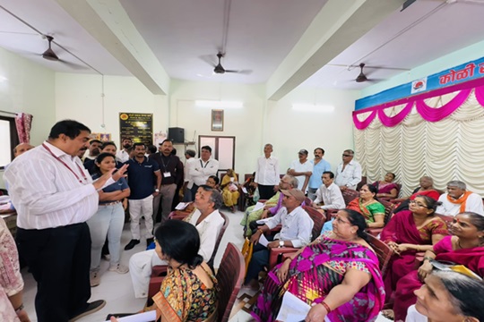 Transworld Group and HelpAge India conduct annual eye screening camps for cataract surgeries in Mumbai