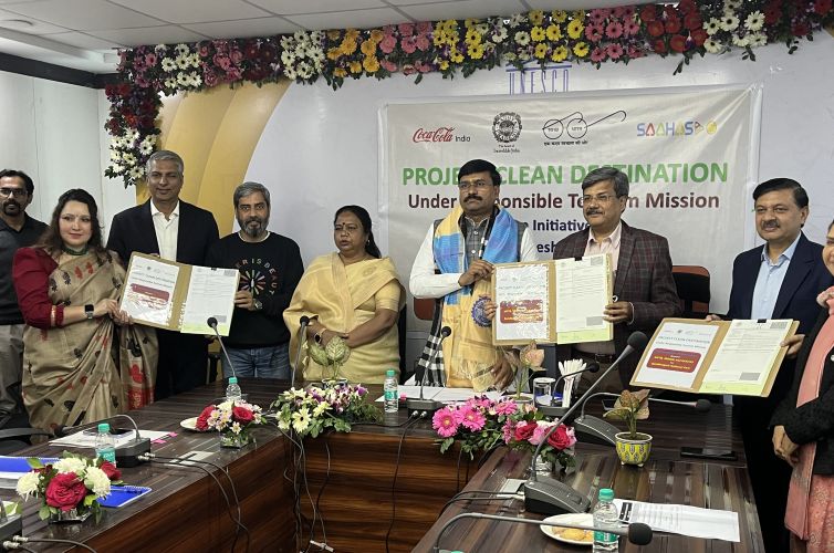 Coca-Cola India Foundation, Madhya Pradesh Tourism Board Launch Project  For Sustainable Waste Management