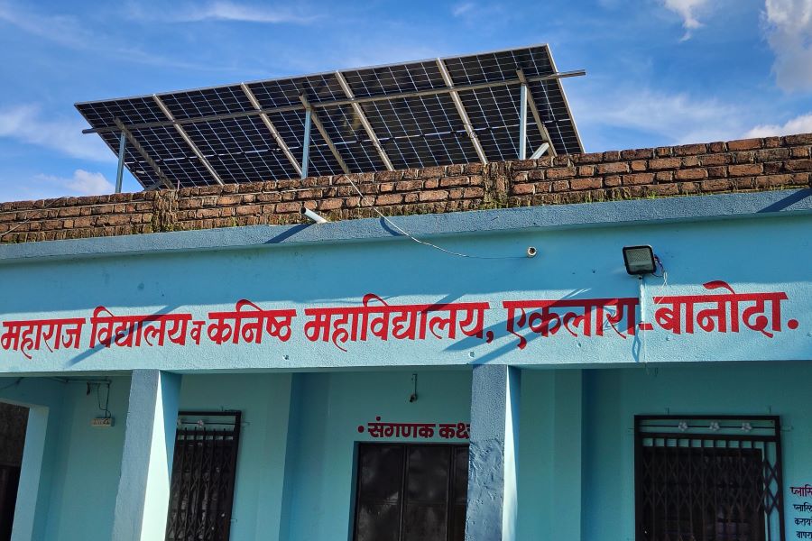 Waaree Energies Gifts Solar System To Rural School in Maharashtra