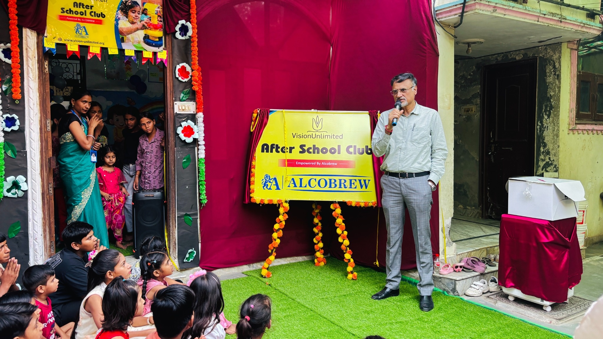 Alcobrew Distilleries Adopts After-School Club to Support 110 Children