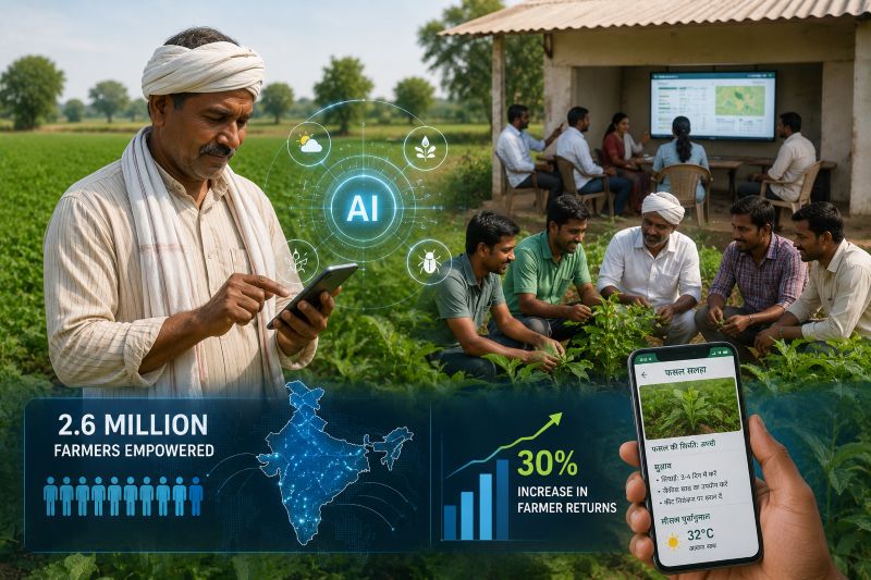 ITCMAARS Expands to 2.6 Million Farmers; AI-Powered Advisory Pilot Raises Farmer Returns by 30%