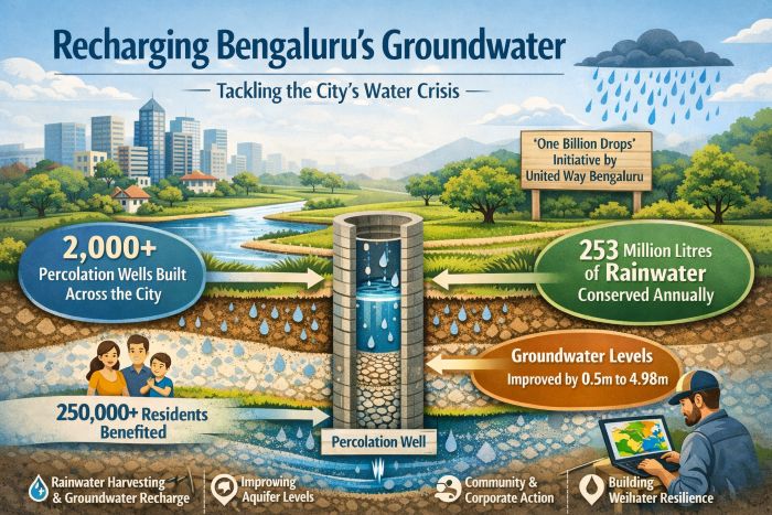 From Water Stress to Water Security: How Corporate–NGO Collaboration is Recharging Urban India