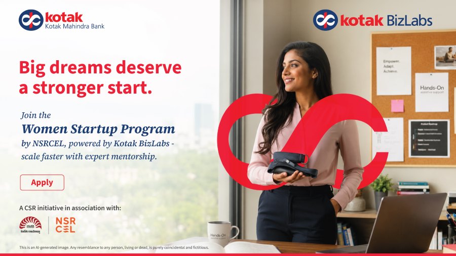 Kotak Mahindra Bank, NSRCEL Launch New Edition of Women Startup Program Under Kotak BizLabs