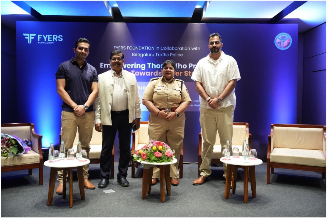 FYERS Foundation Supports Bengaluru’s Traffic Police