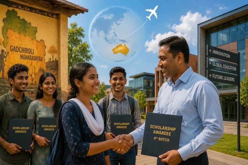 Lloyds Metals Opens Applications for Fourth Batch of Curtin University Scholarship Programme for Gadchiroli Students