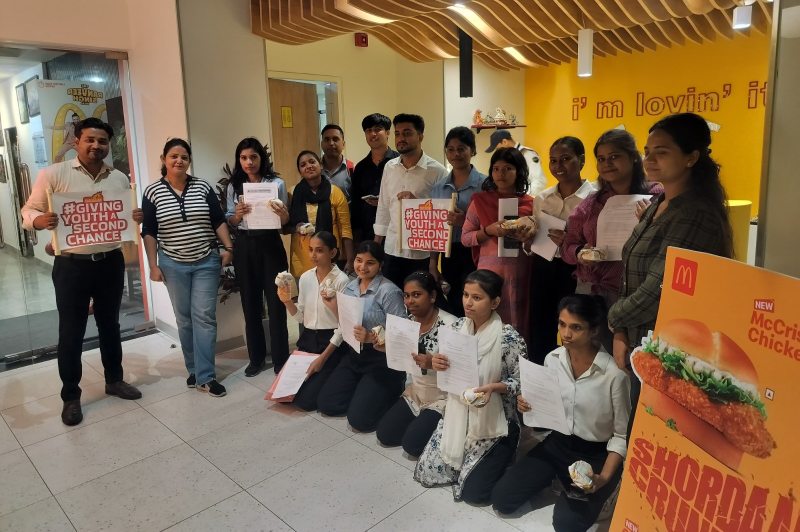McDonald’s India – North & East Empowers Over 2,500 Youth Through ‘McDonald’s for Youth’ Initiative