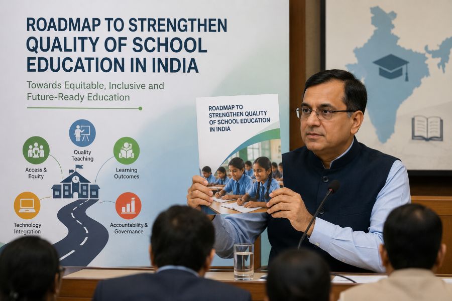 NITI Aayog Releases Roadmap to Strengthen Quality of School Education in India