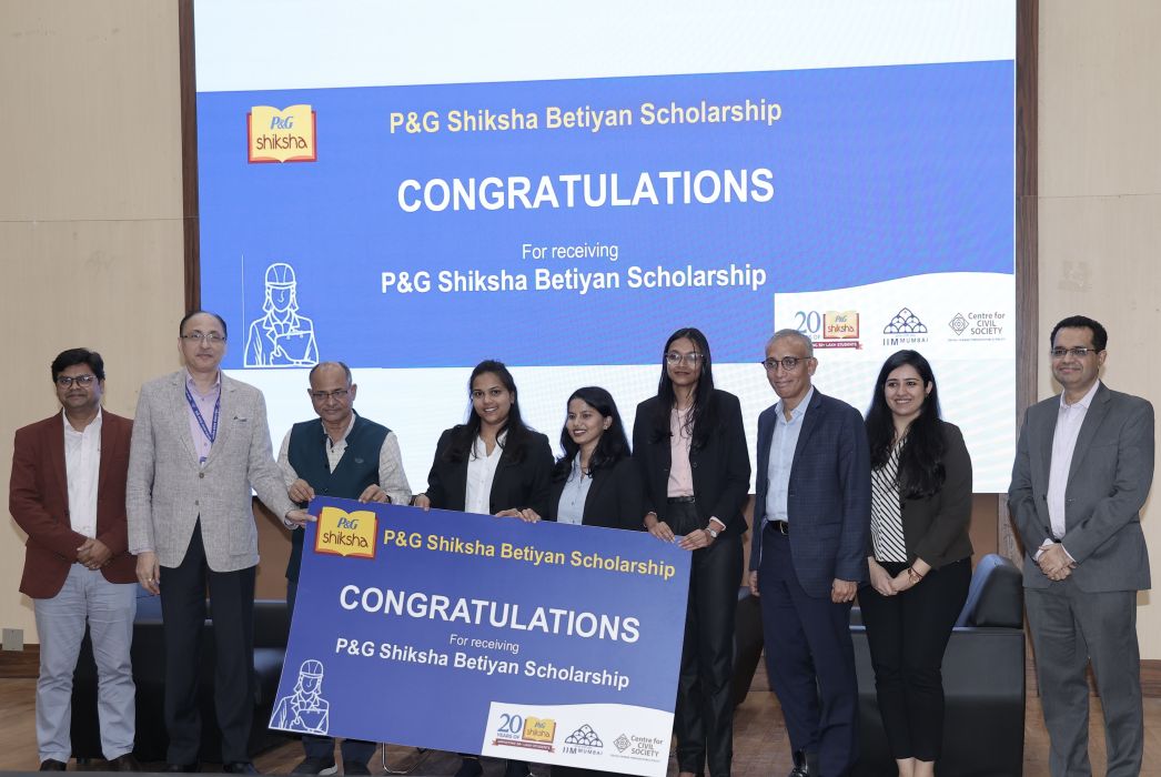 P&G Shiksha Betiyan Scholarship Awarded To 3 IIM Mumbai Students From Underserved Communities
