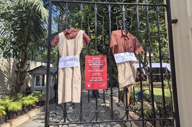 'Creating Safe Spaces': Schools Join Arpan’s #ProtectedByPOCSO Campaign Through Unique Uniform Installation