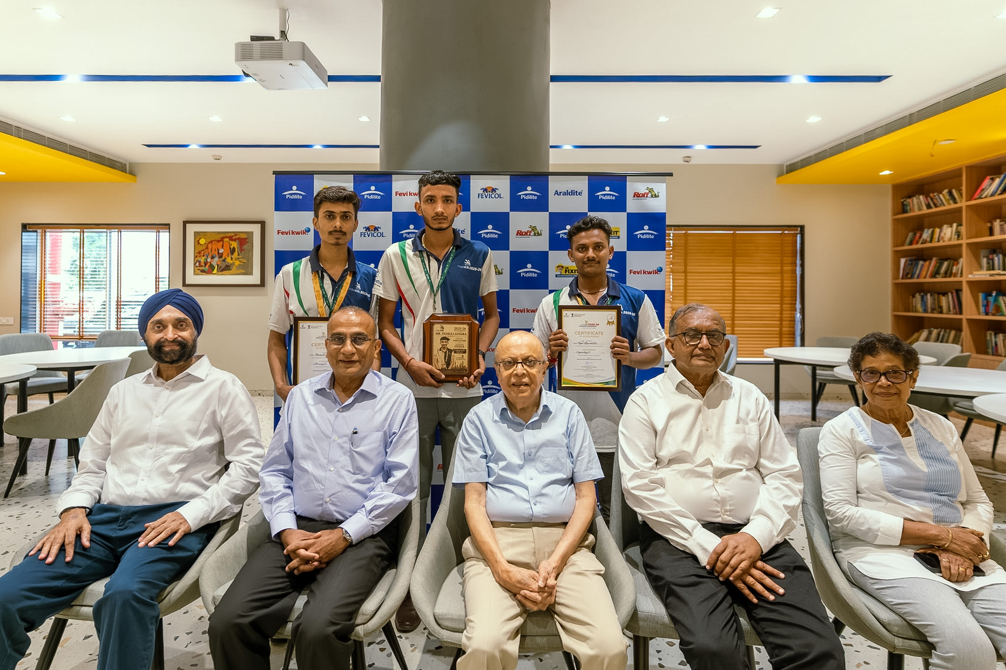 Pidilite-Trained Candidates to Represent India at WorldSkills 2026