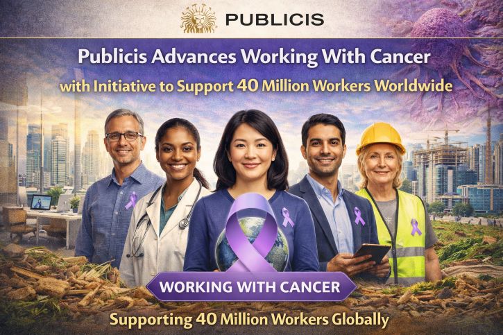 Publicis Advances ‘Working With Cancer’ Initiative to Support 40 Million Workers Globally