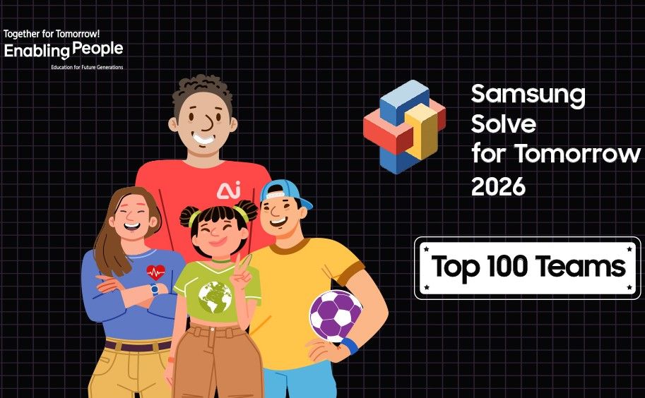 Samsung Solve for Tomorrow 2026 Selects Top 100 Young Innovators Across India