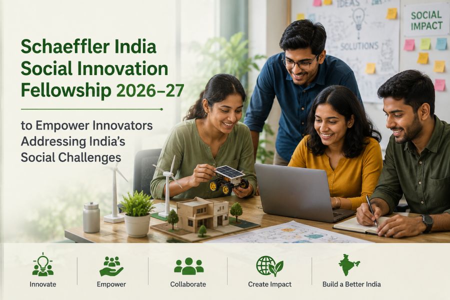 Schaeffler India Launches Social Innovation Fellowship 2026–27 to Support Emerging Changemakers