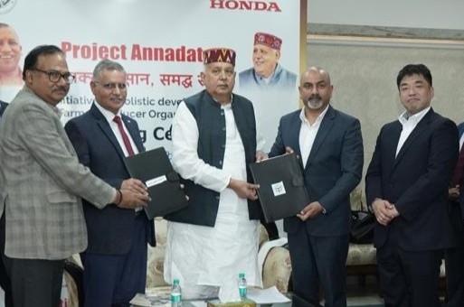 Honda India Foundation Launches Project To Support Farmers In UP