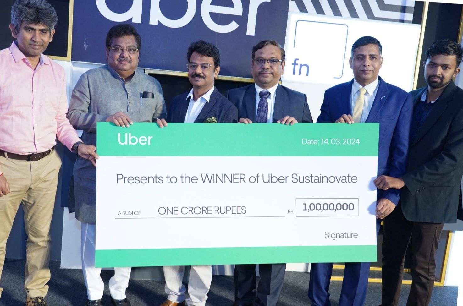 Gurgaon-Based Startup Bags Rs 1 Cr In Uber’s Zero Emission Push Startup Challenge Award
