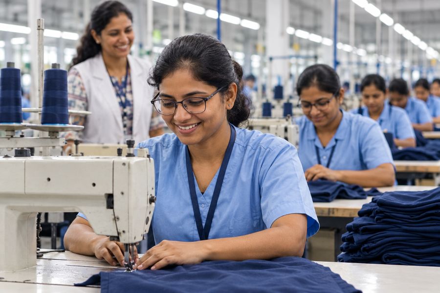 Study Finds Vision Correction Boosts Garment Worker Productivity by 6%; Shahi Exports to Expand Eye Screening