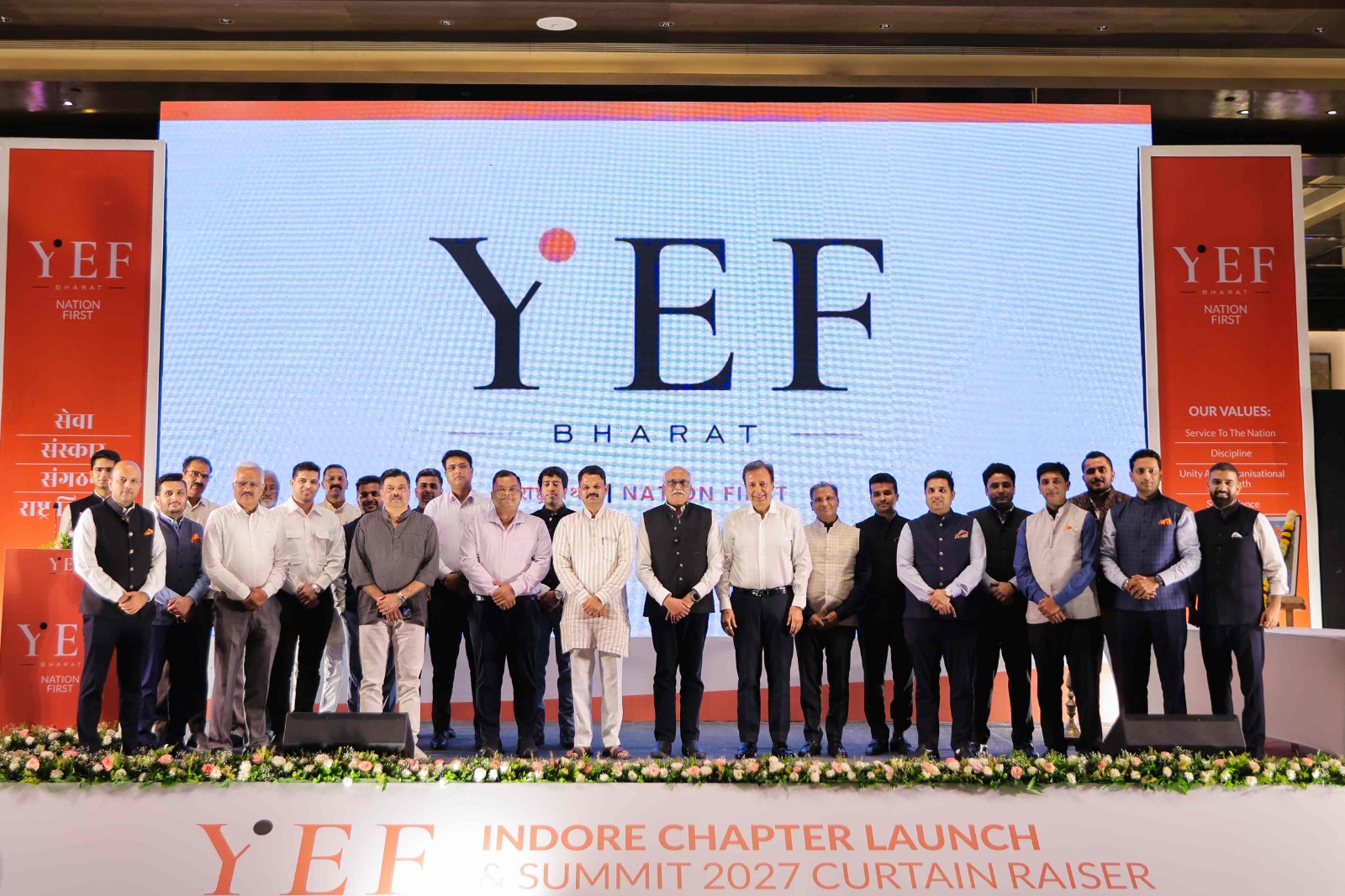 YEF Bharat Launches Indore Chapter, Appoints Rajat Jain President