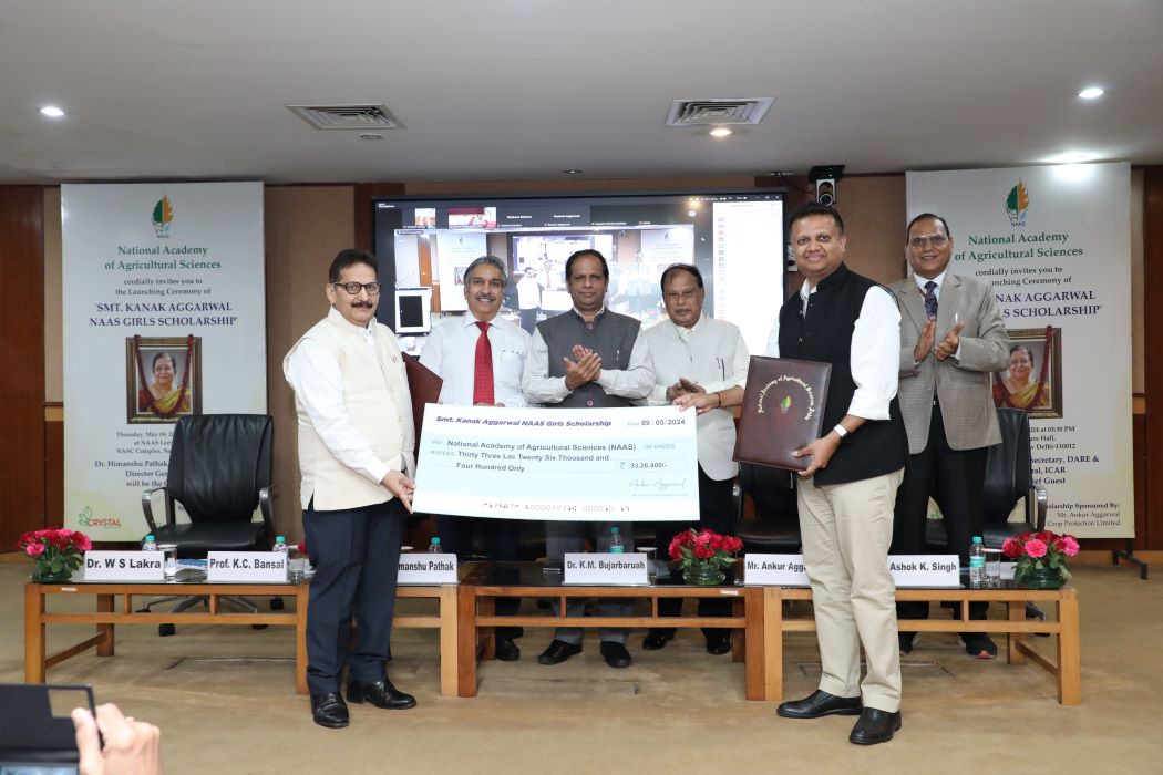Crystal Crop Launches Scholarship Worth Rs 33 Lakh For Girl Students In Agri Studies