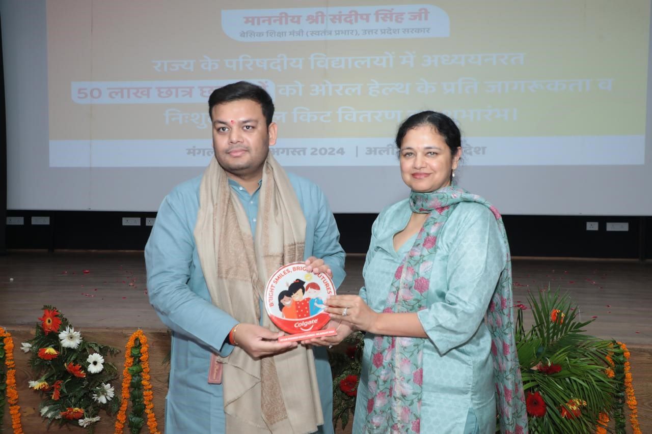 Colgate Partners With UP Govt To Promote Oral Health Among School Children 