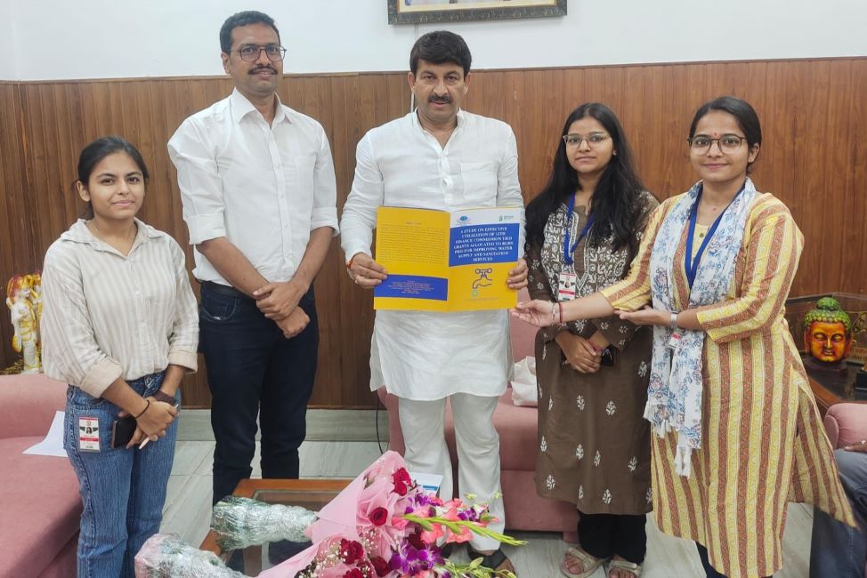 FANSA Submits 15th Finance Commission Water & Sanitation Grants Report To Delhi MPs