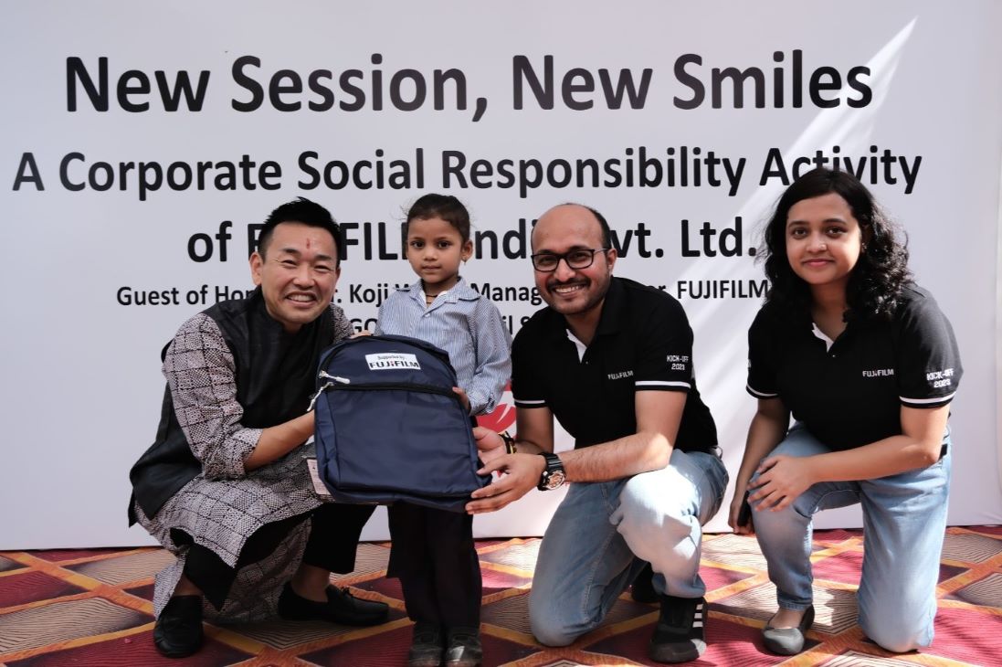 FUJIFILM India Expands Its Model School Programme For Less Privileged Children