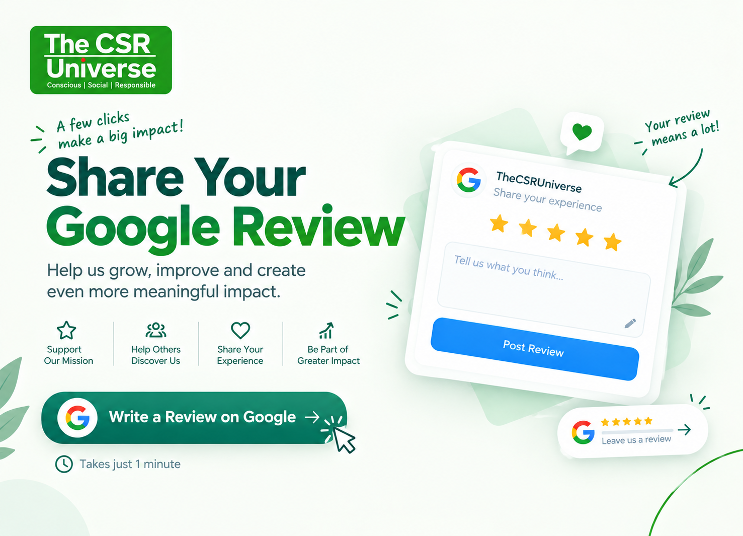 Google Review - TheCSRUniverse