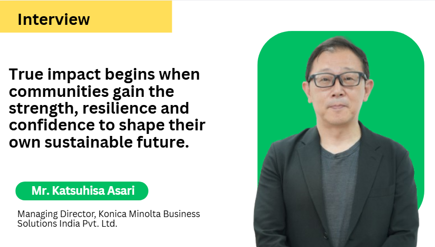 Konica Minolta India: Advancing CSR Through Resilience, Inclusion and Sustainable Community Development
