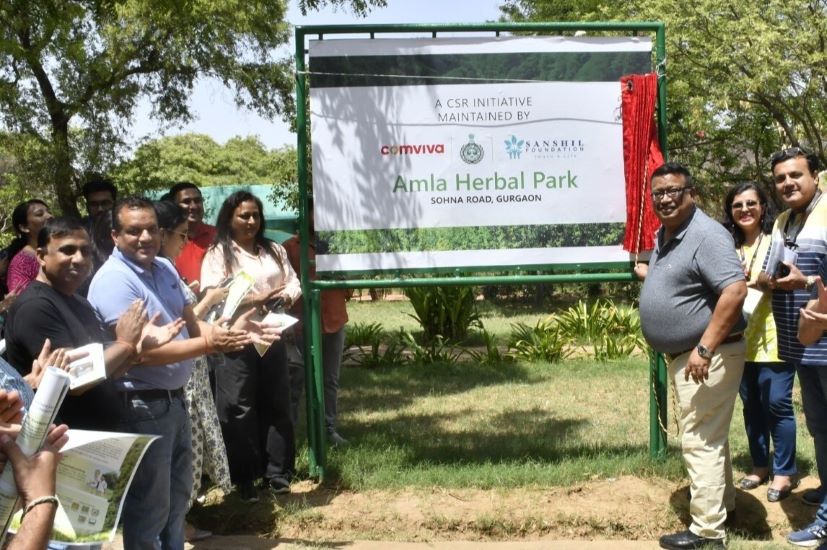 Comviva Launches Mega-Plantation Drive To Transform Green Belt Into Model Herbal Farm In Gurugram