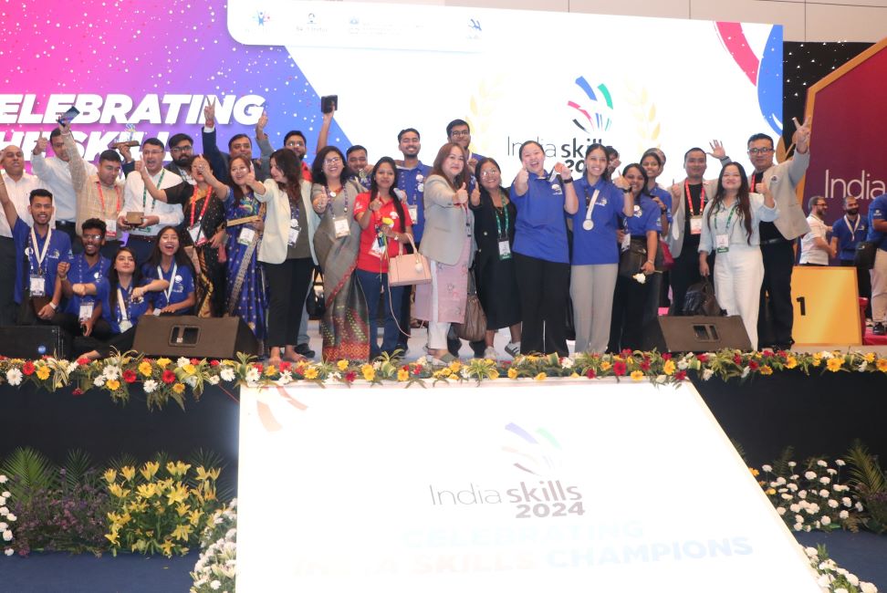 Sikkim-based Medhavi Skills University Bagged Medals For Sikkim At India Skills Competitions 2024